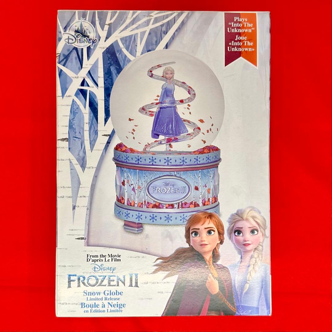 パ*ン様 アナと雪の女王2 オルゴール付きスノードーム