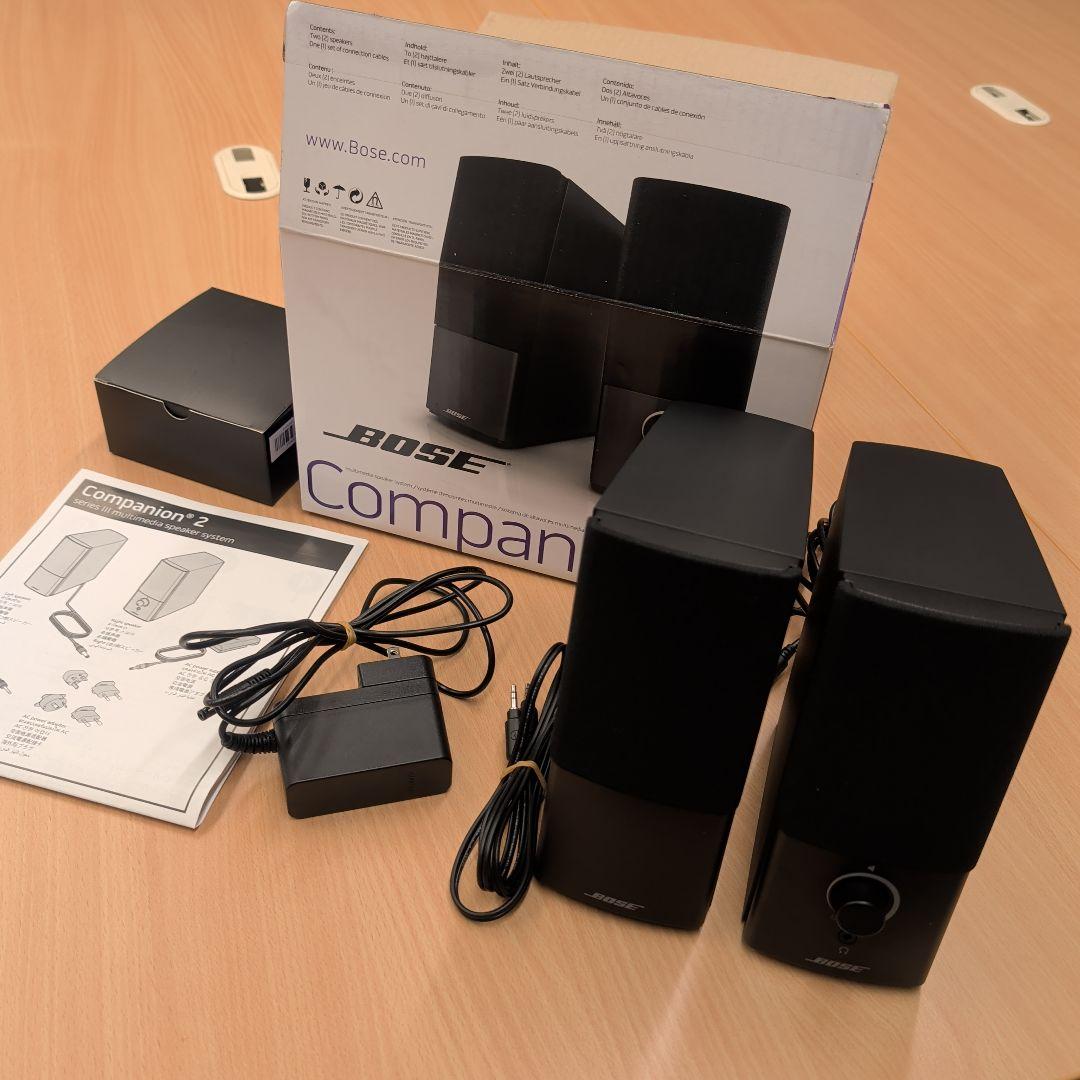 【美品】Bose Companion 2 III PCスピーカー