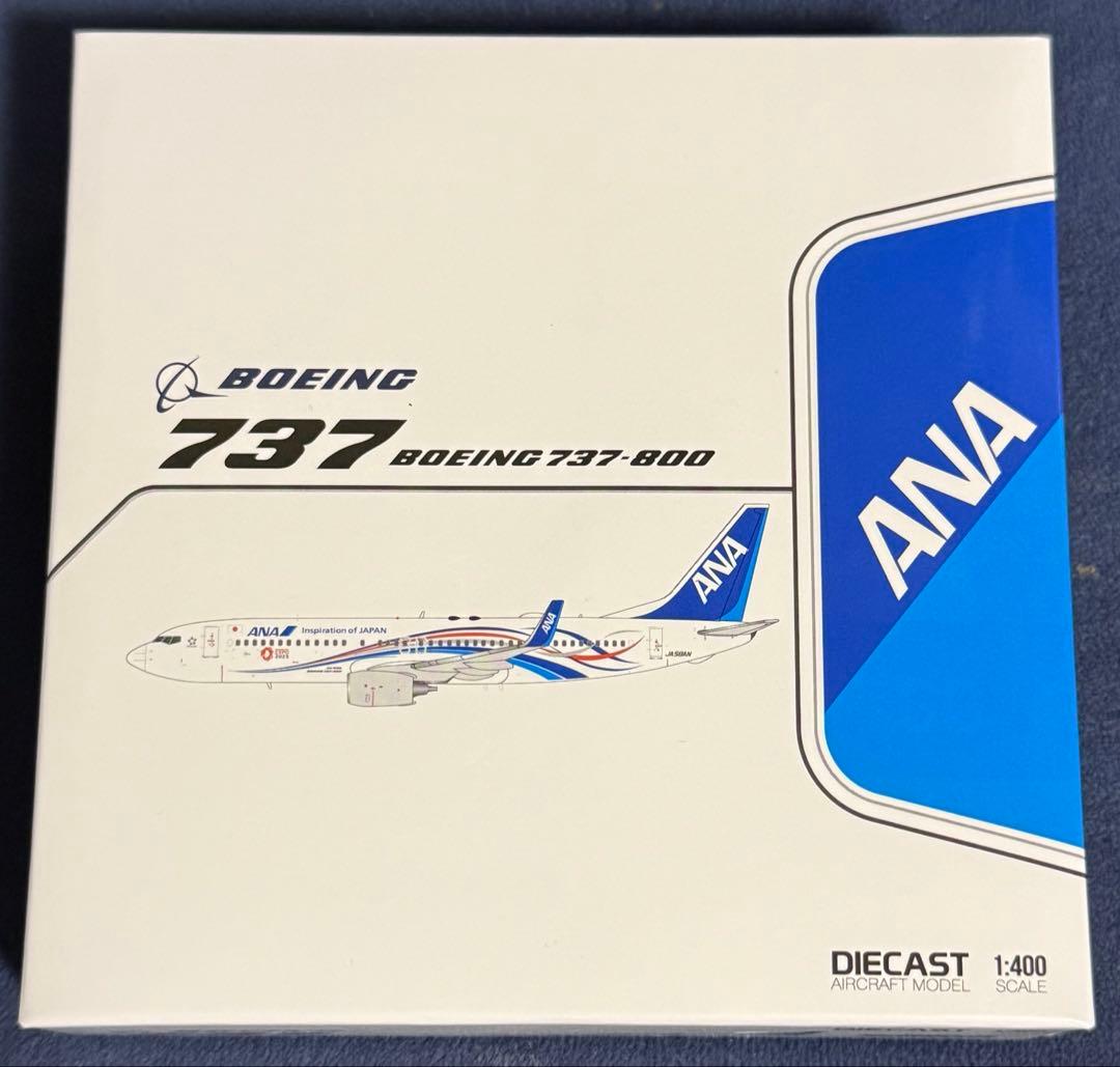 ANA B737-800 EXPO25 1/400 飛行機模型