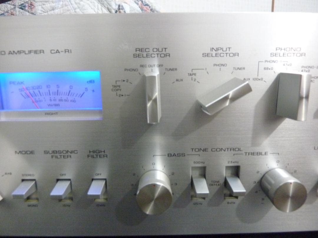 ヤマハ　CA-R1　青Led