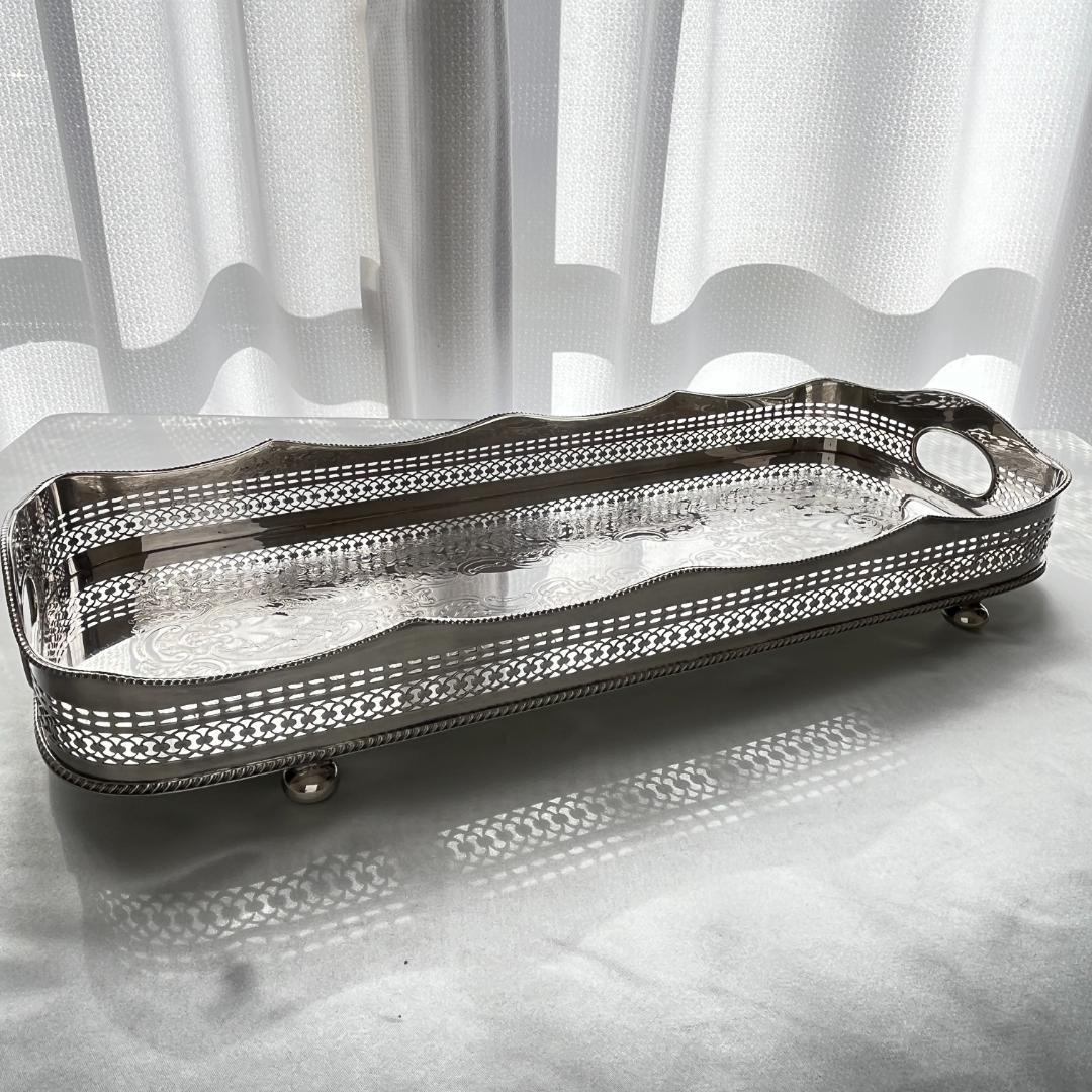 【Mappin Webb】 ギャラリートレー 49cm ロングタイプ 大型