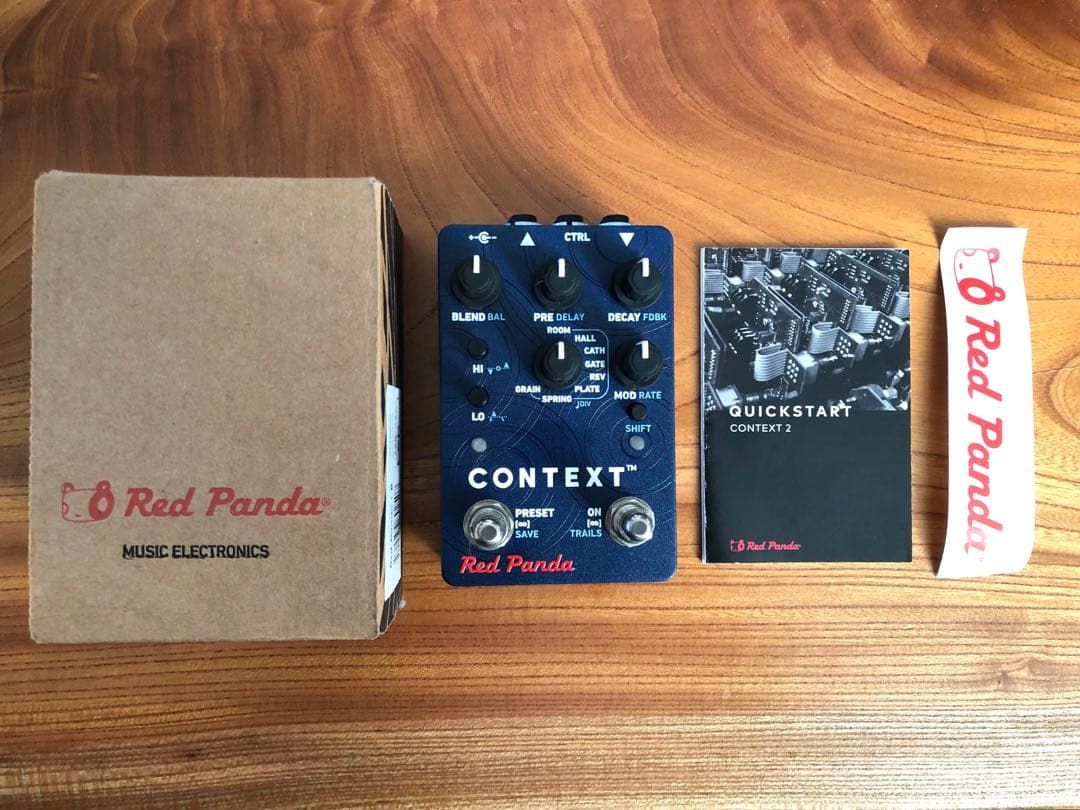 ギター Red Panda CONTEXT v2