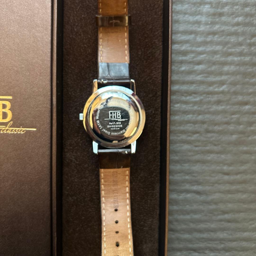 FHB F908腕時計 ブラウン