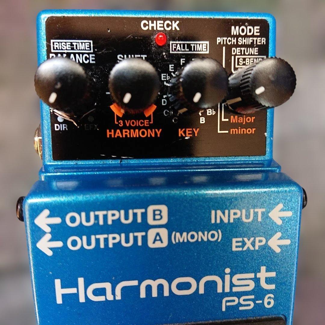 【動作品】BOSS Harmonist PS-6 ギターエフェクター