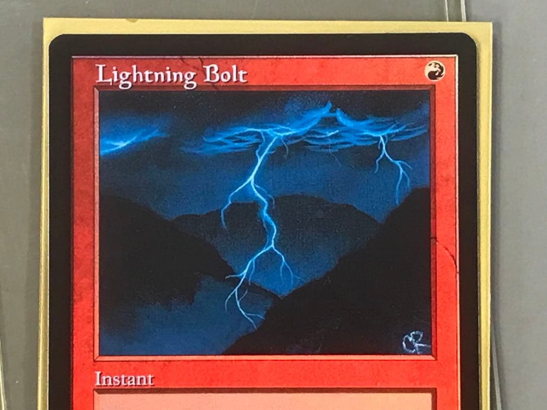 Lightning Bolt Foil (稲妻)旧枠プロモ ジャッジ褒章)