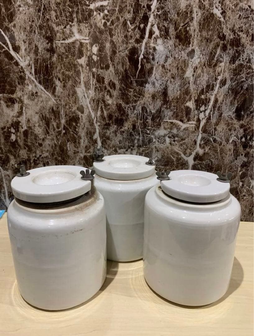 陶芸　ポットミル　ミルポット　3点まとめ　陶芸用品