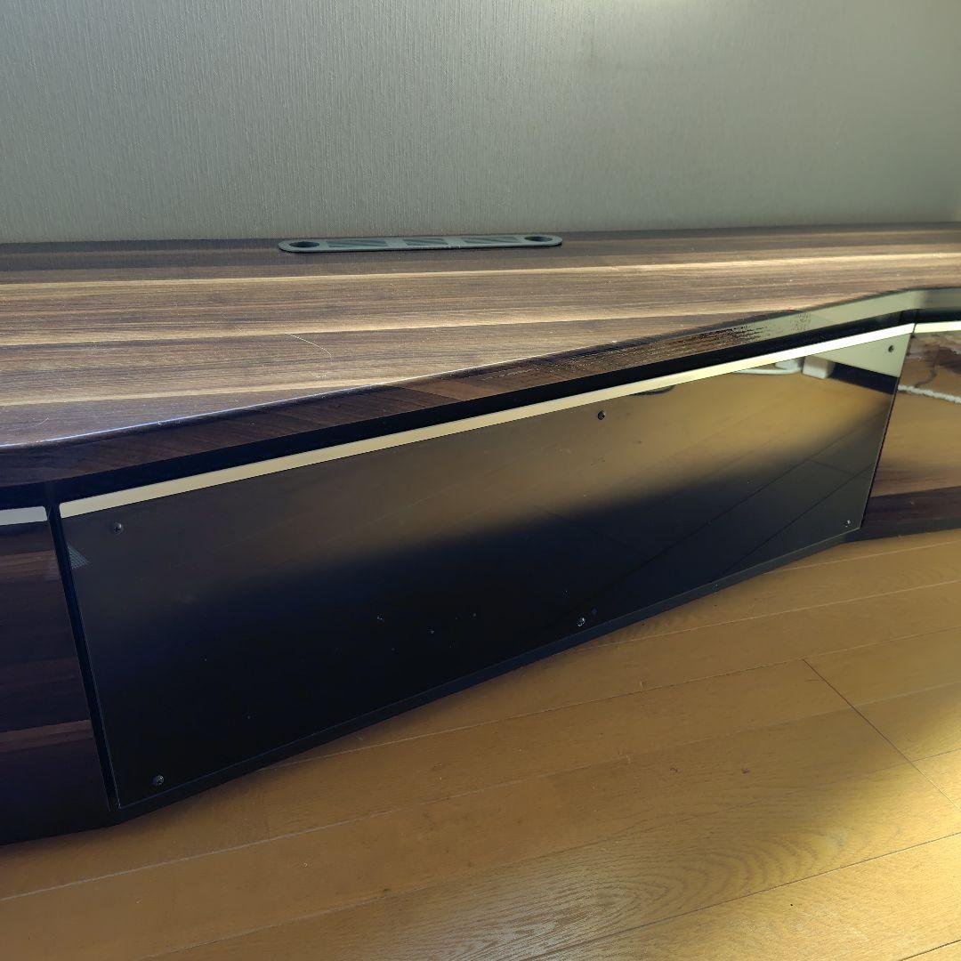 ディノス　モダン ダークウッド テレビボード 　コーナータイプ　配線口付き