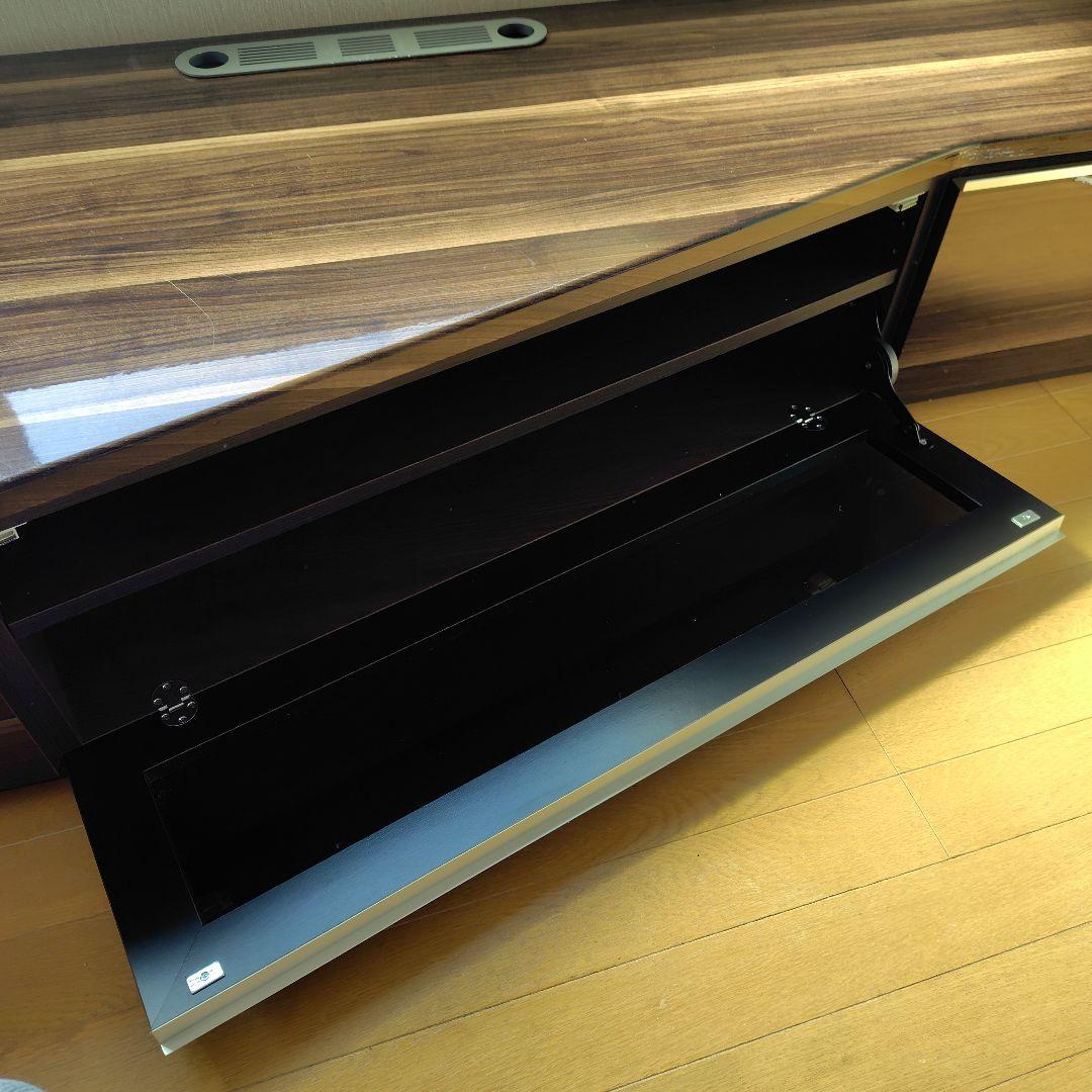 ディノス　モダン ダークウッド テレビボード 　コーナータイプ　配線口付き