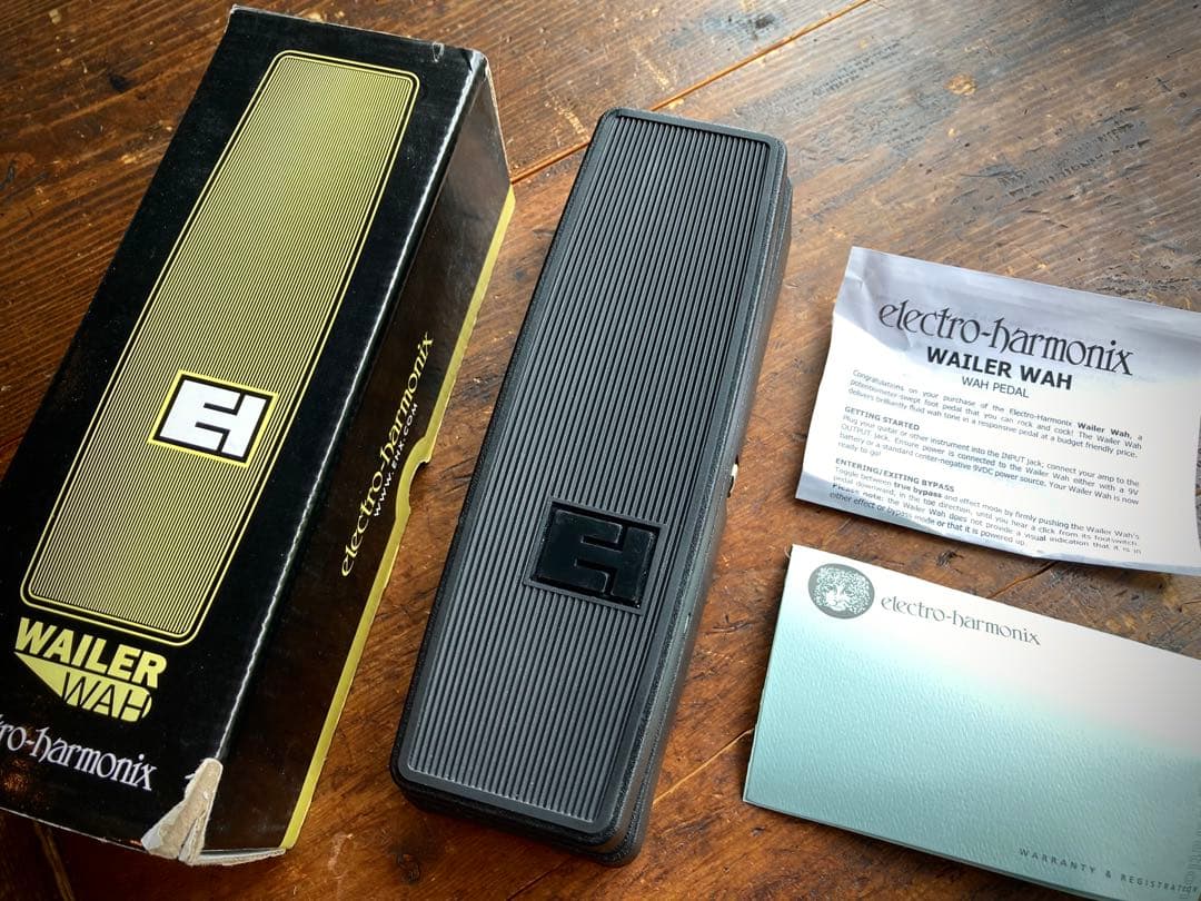 美品 electro-harmonix Wailer Wah ワウペダル