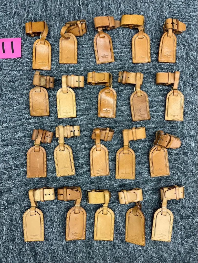 ルイヴィトン　ポワニエ　タグ　ネームタグ　20点セット