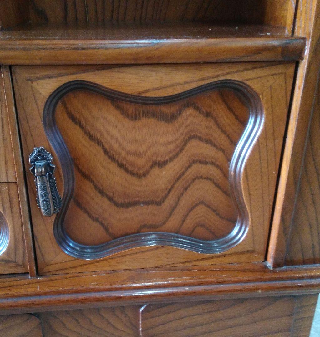 [赤ずきんちゃん]茶箪笥 飾り棚 和箪笥 飾り台 昭和レトロ アンティーク