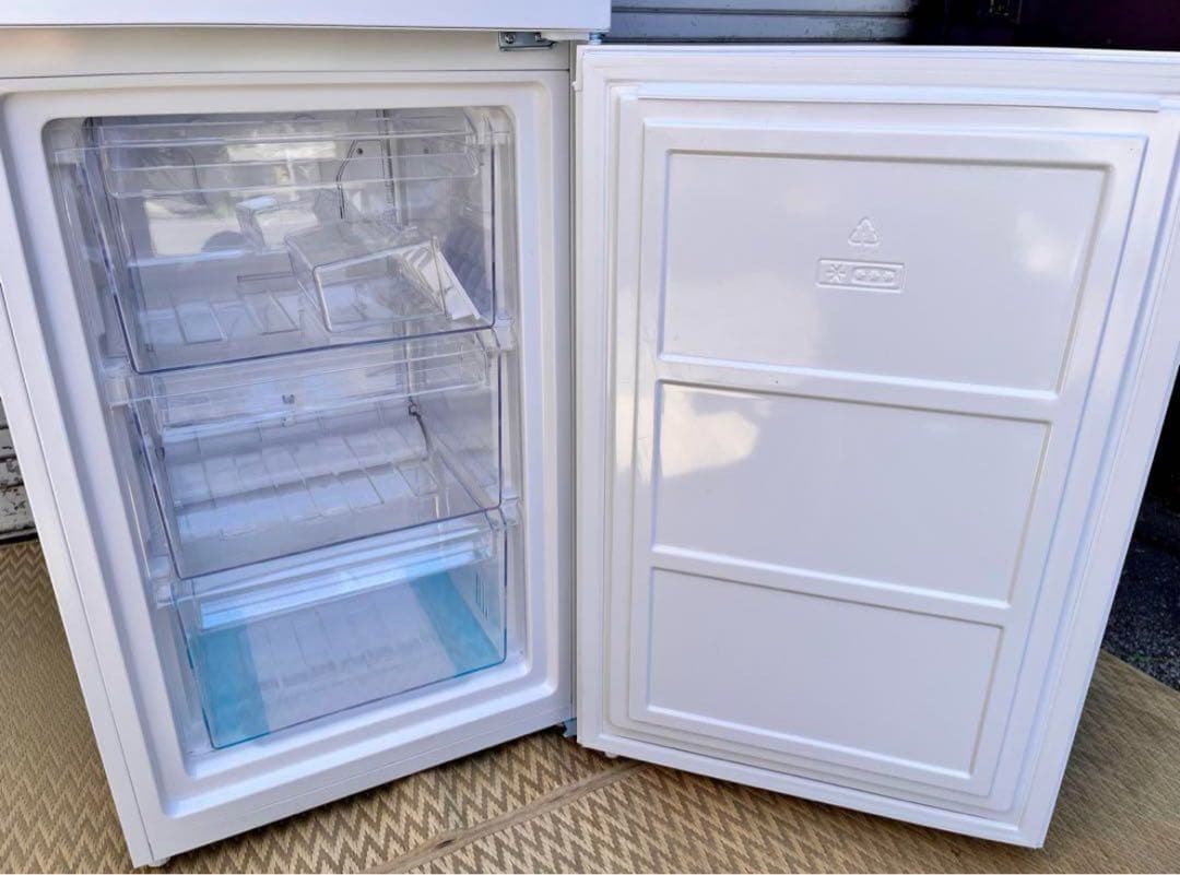 ① 【送料無料】2024年製　SHARP 冷蔵庫 SJ-BD23M-W 230L