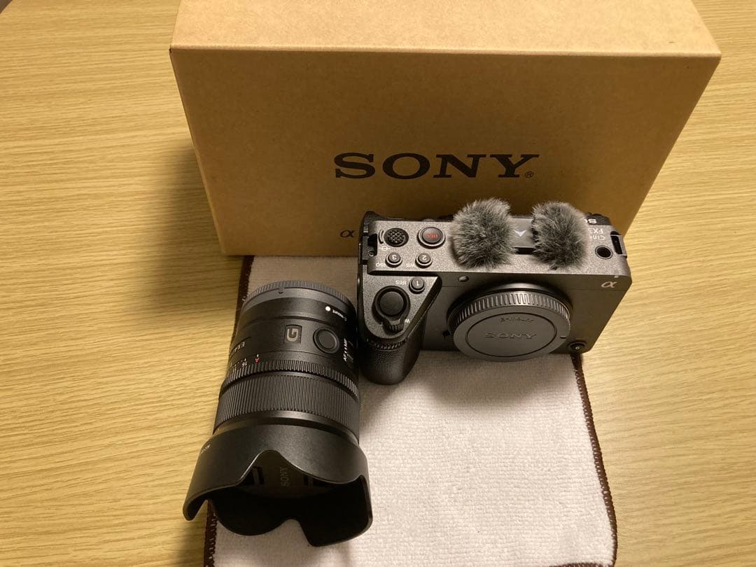 Sony FX30、E 15mm F1.4 G SEL15F14G