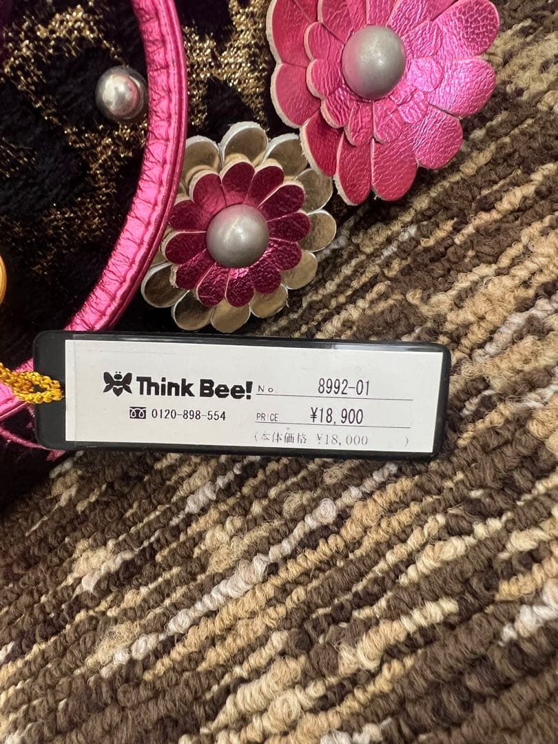 【新品】Think Bee! フラミンゴ装飾 パーティーバッグ