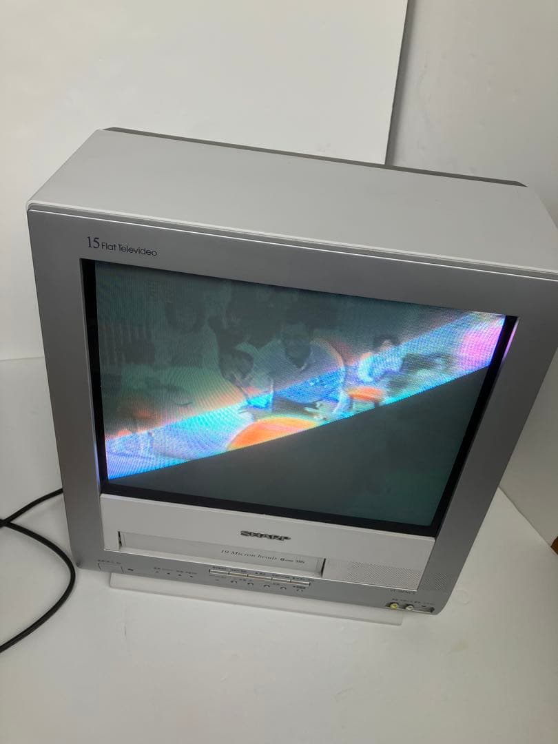 テレビデオ SHARP 15インチ VT-15FN1 リモコン　取扱い説明書付