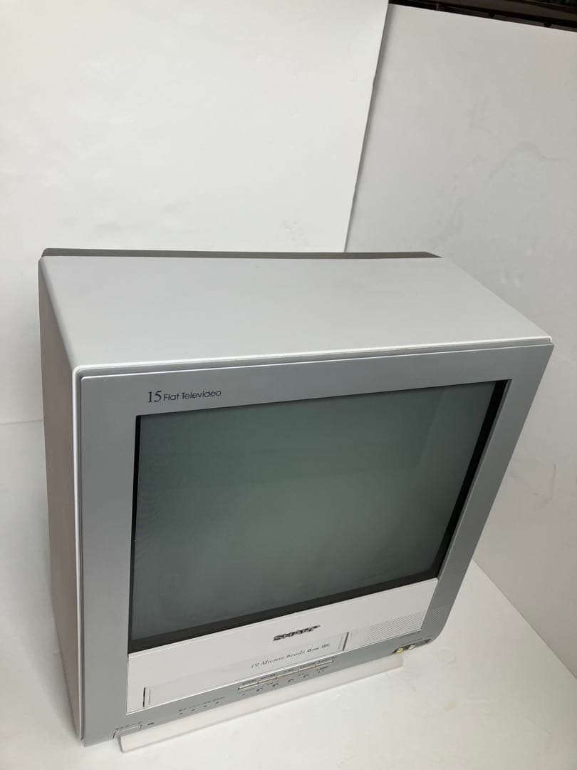 テレビデオ SHARP 15インチ VT-15FN1 リモコン　取扱い説明書付