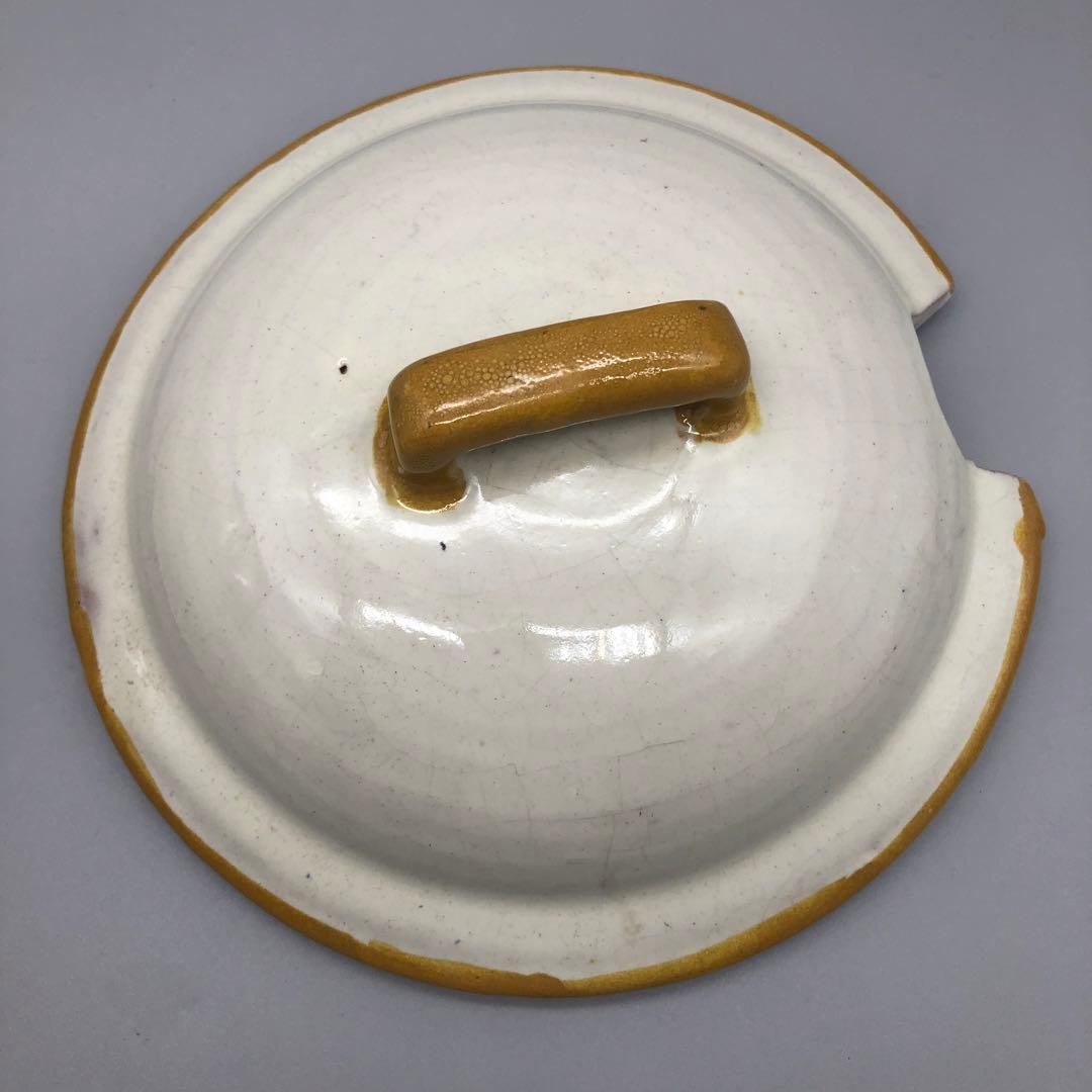 メキシコプエブラタラベラ焼ビンテージ陶器伝統工芸バード鳥蓋付きチューリンポット