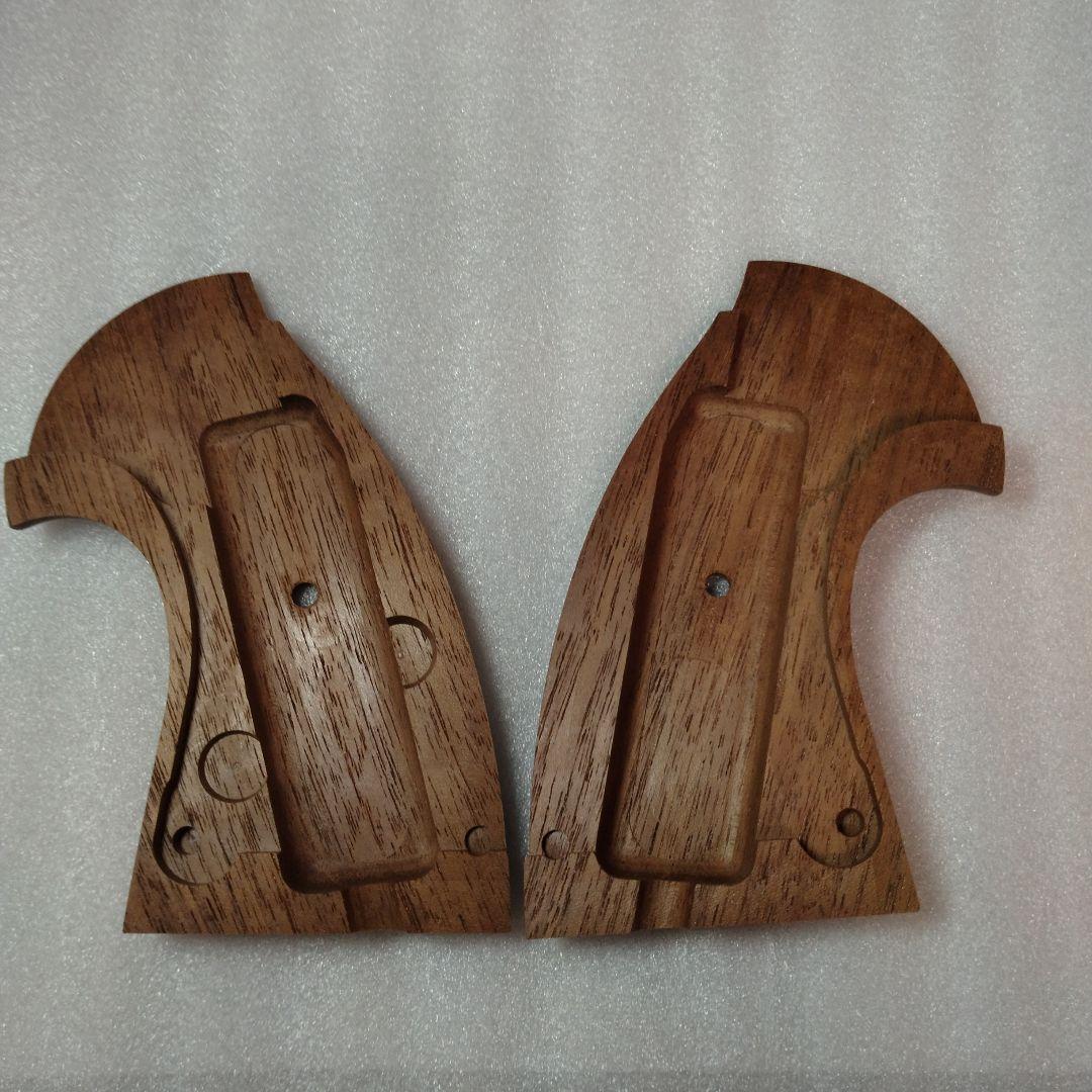 マルイ パイソン用 ウォールナット オーバースクエア 木製グリップ