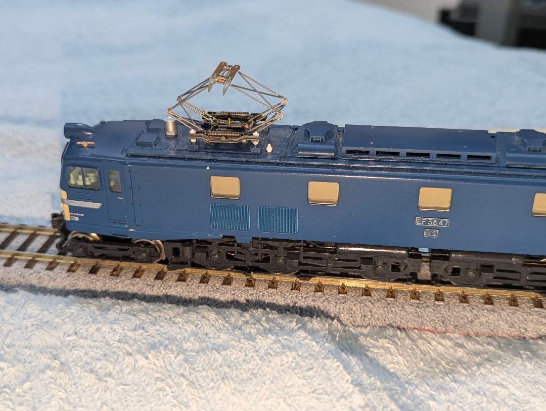 KATO　EF58　(大窓・ブルー) 【1-301】　HOゲージ