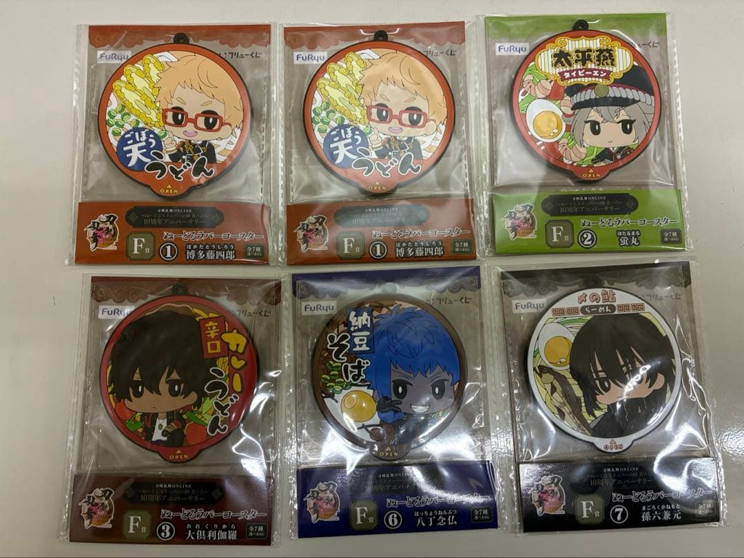 刀剣乱舞　一番くじ　ぬーどるストッパーの陣　其ノ六　42点+ラスト賞　まとめ売り