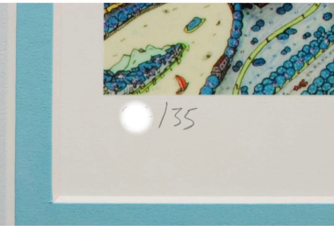 k*a様 ヨハン・ペラトーネル 紙 ミクストメディア版画 「ニューヨーク・アット