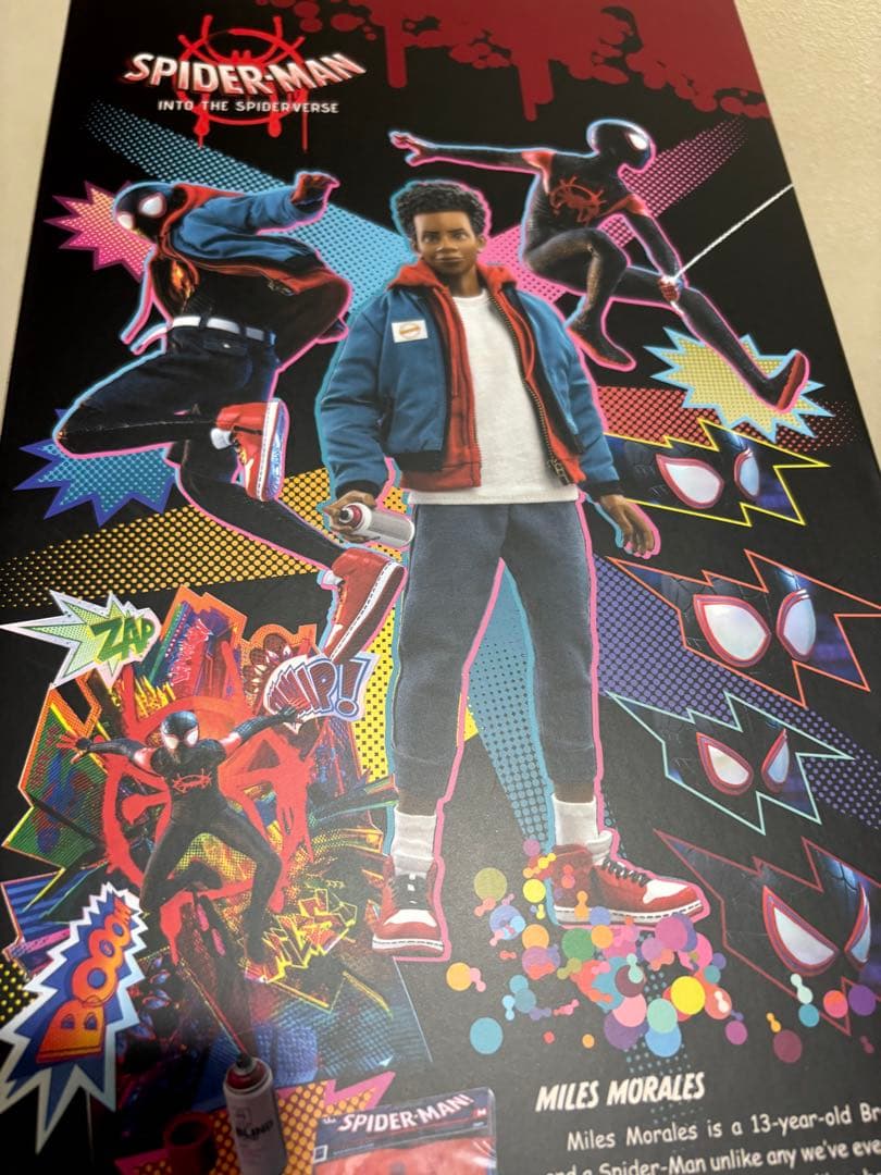 マスターピース ホットトイズ スパイダーバース マイルス・モラレス