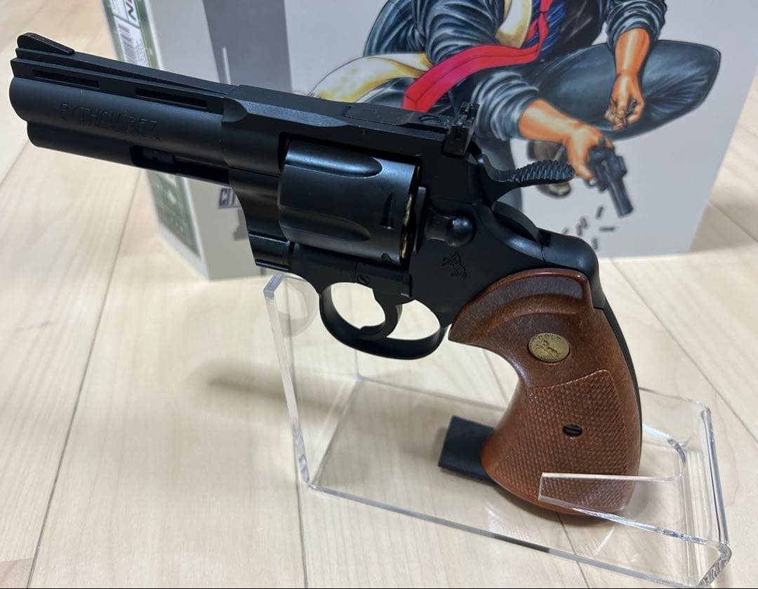 タナカワークスxシティーハンター コルトパイソン357マグナム 冴羽獠モデル
