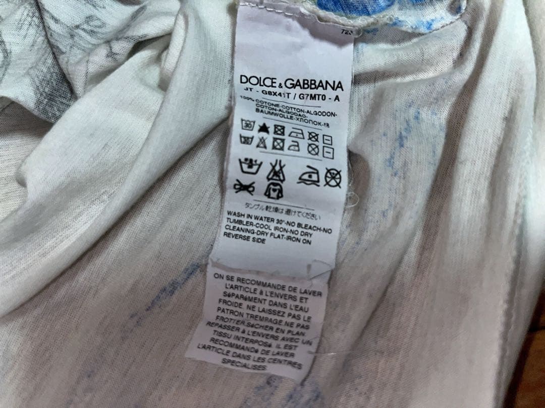 ■Dolce&Gabbana Tシャツ マヨルカ レモン ドルガバ