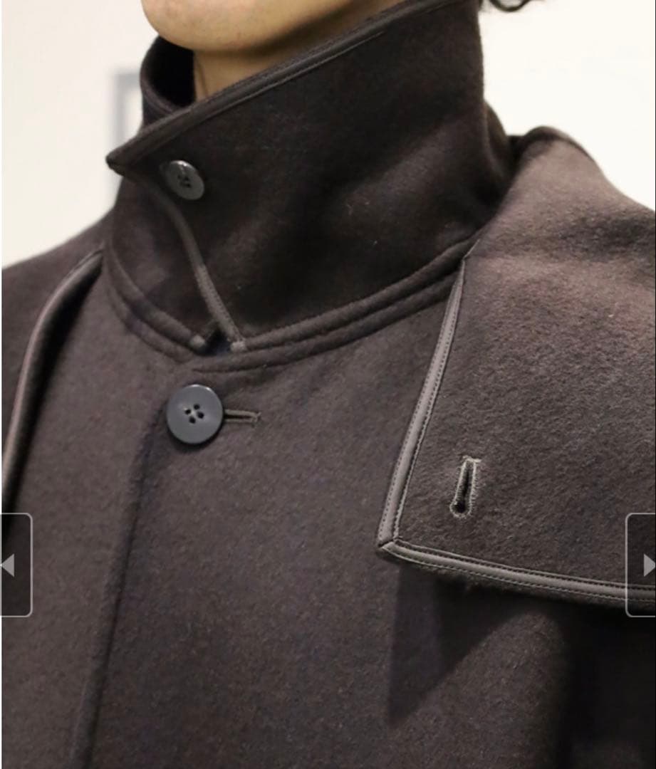 OVERCOATビーバーウールショートコート サイズ1 大丸製作所3