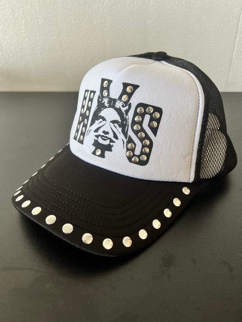 【新品未使用】ヒステリックグラマー　スタッズメッシュキャップ -04