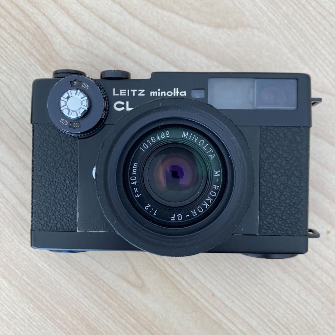 ライツミノルタCL MロッコールQF40mm F2付き