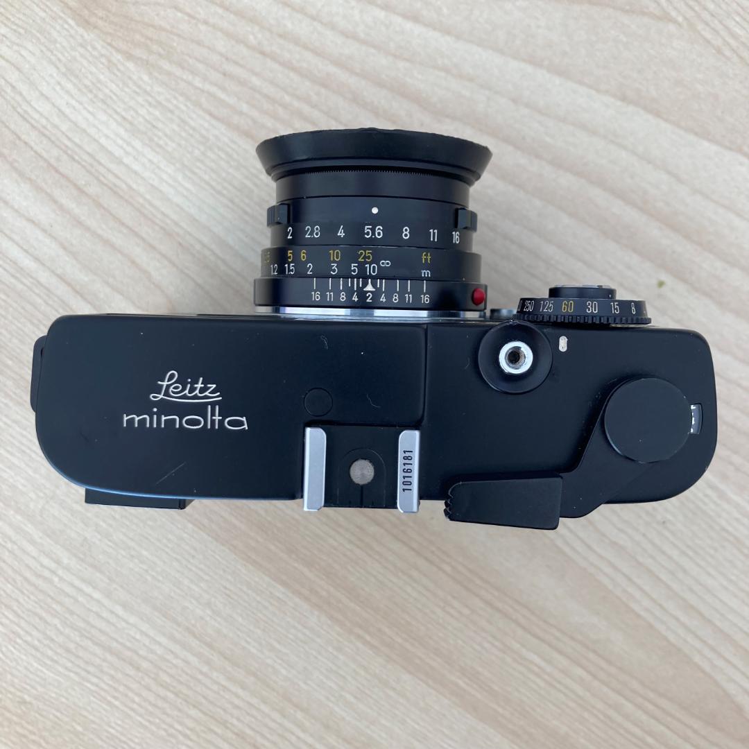 ライツミノルタCL MロッコールQF40mm F2付き