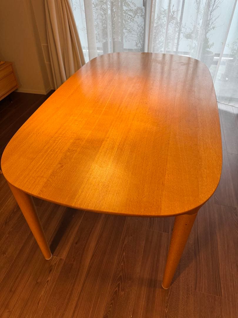 送料込み　最終値下げ　家具蔵　美品　無垢材 ナラ　ダイニングテーブル