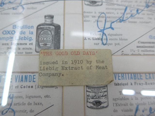 アンティークカード、1910年　亜鉛版刷りのもの