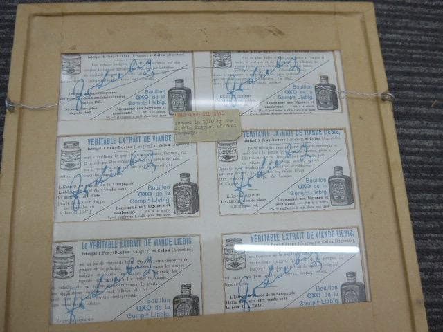 アンティークカード、1910年　亜鉛版刷りのもの