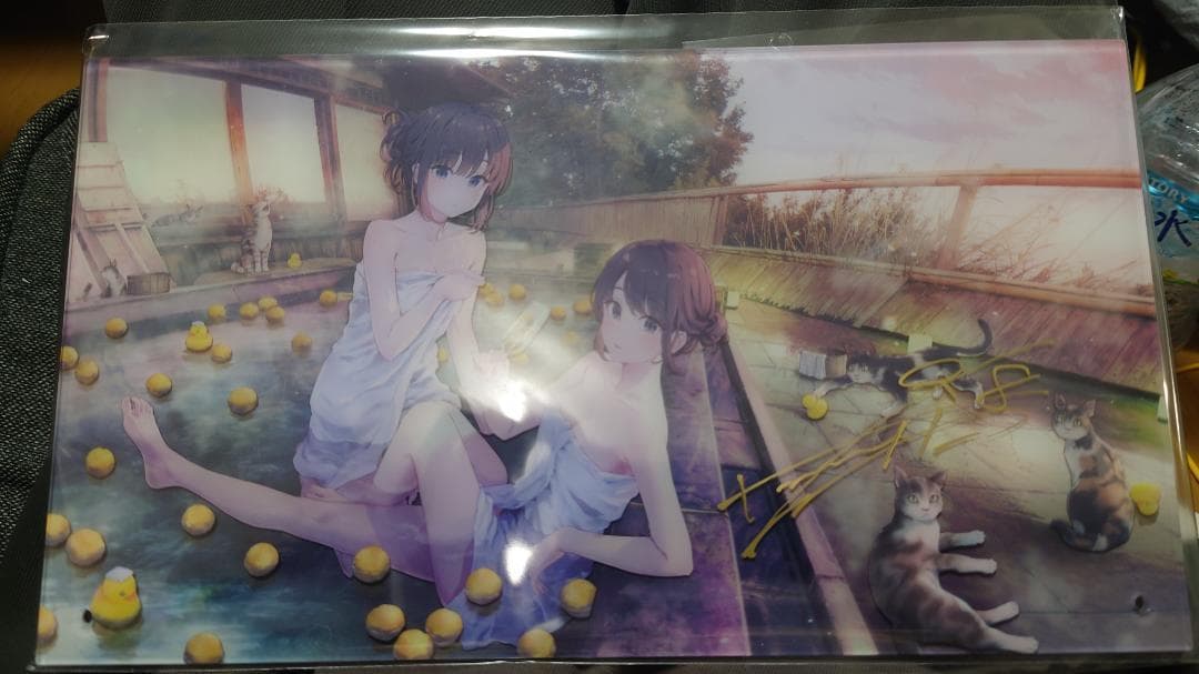 C105 vividcolor ぽんかん⑧ 直筆サイン入り アクリルボード