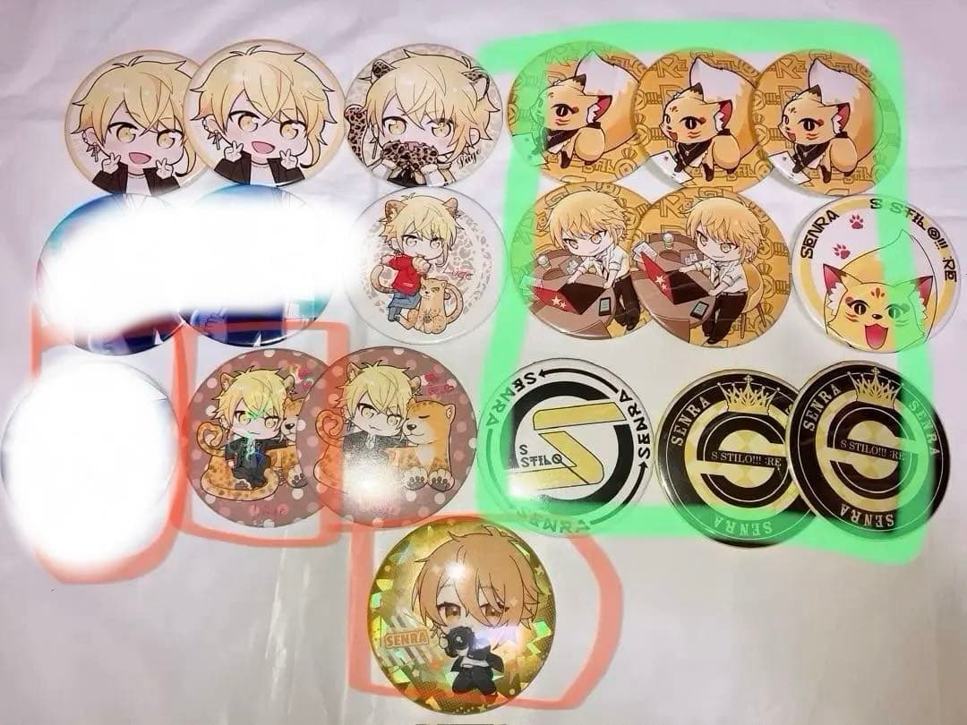 センラ 缶バッジ 春ツ 夏ツ ハロパ ひきフェス センワン 等身 実写