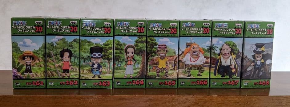 ワンピース　ワールドコレクタブルフィギュアvol.20.21.22