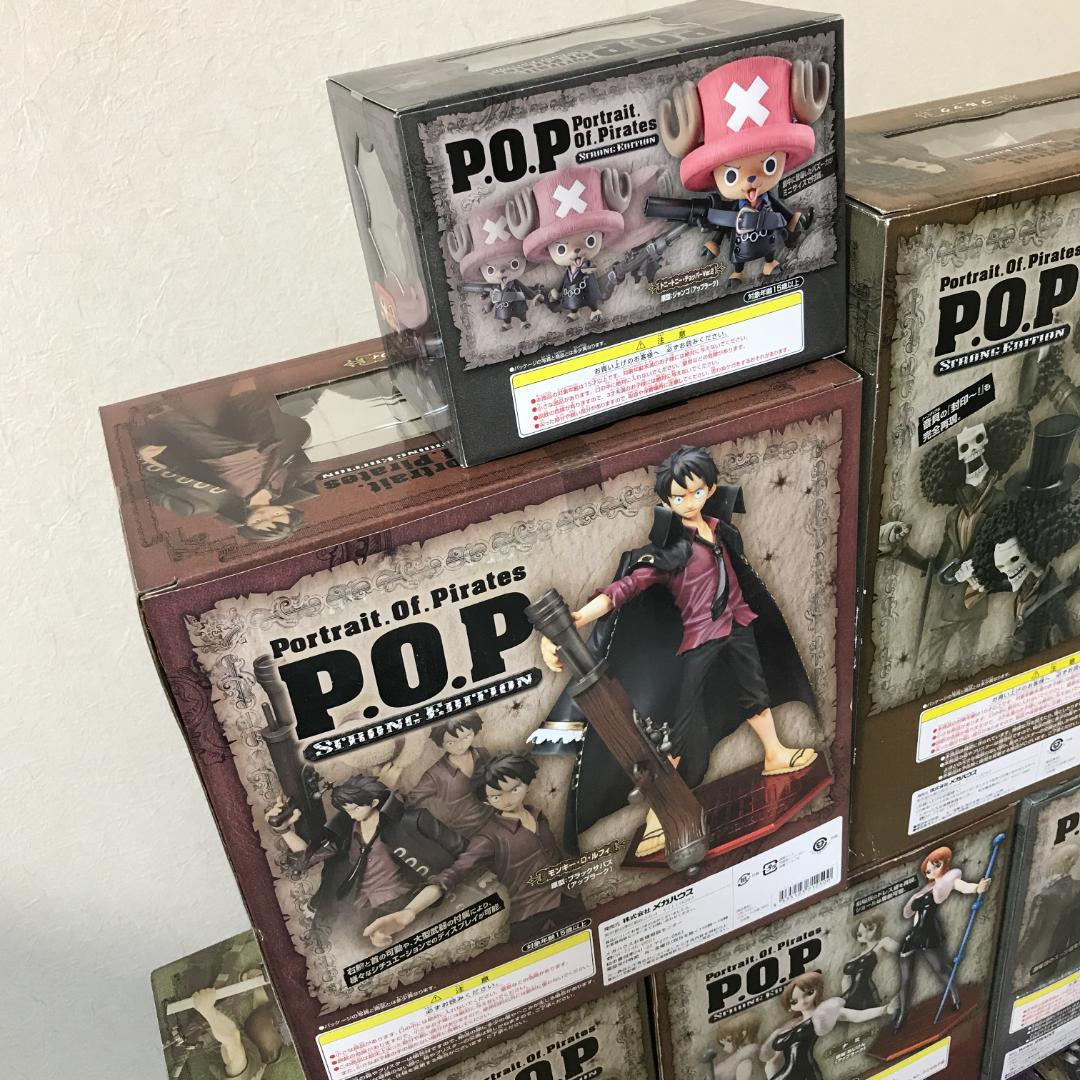 【未使用未開封】ワンピース P.O.P ストロングエディション フィギュアセット