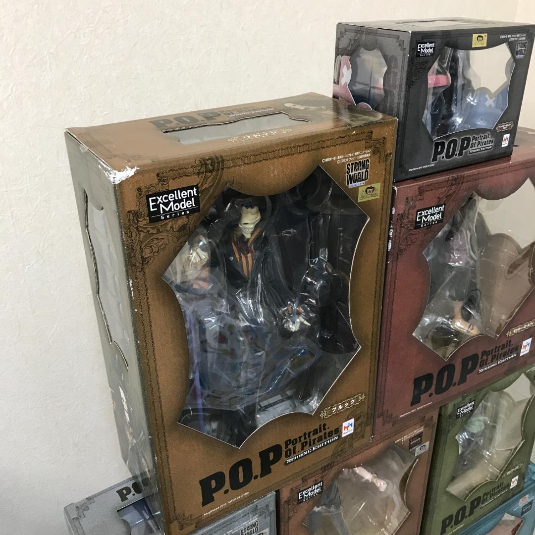 【未使用未開封】ワンピース P.O.P ストロングエディション フィギュアセット
