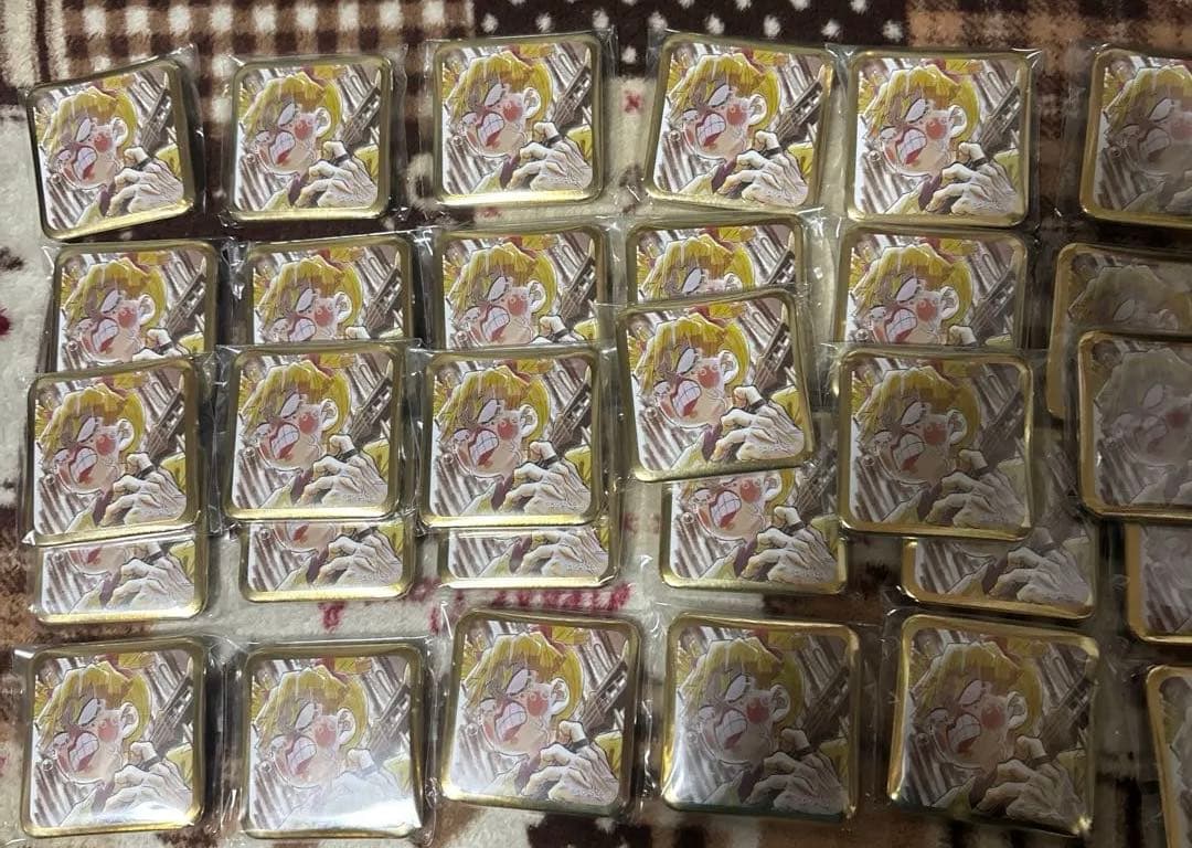 鬼滅の刃 シアターダイニング 我妻善逸 スクエア缶バッジ