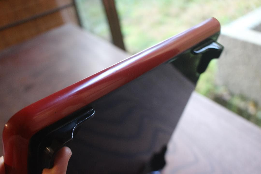 デッドストック！時代朱漆に優美な松蒔絵の映える小ぶり膳（検輪島塗お膳お盆懐石盆