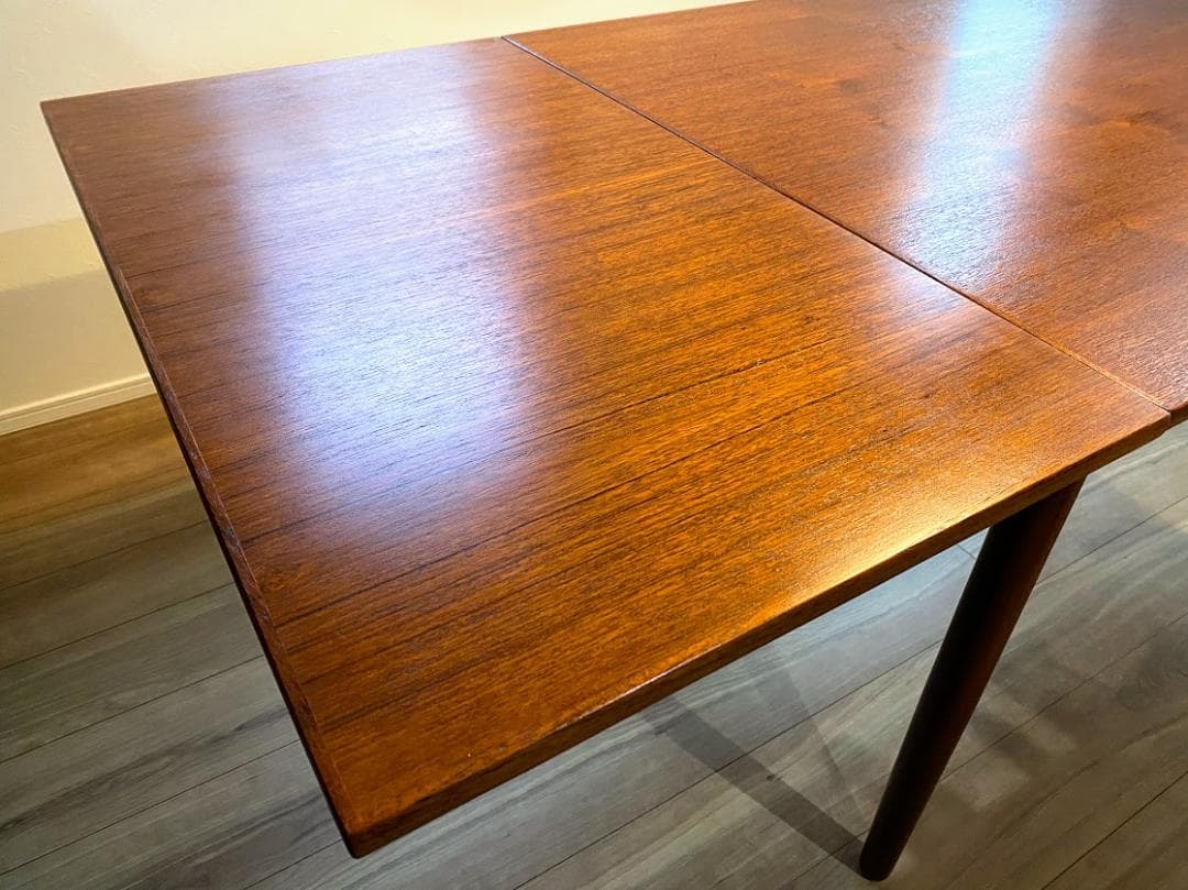 よっし〜 デンマーク製 チーク エクステンションテーブル 希少サイズ