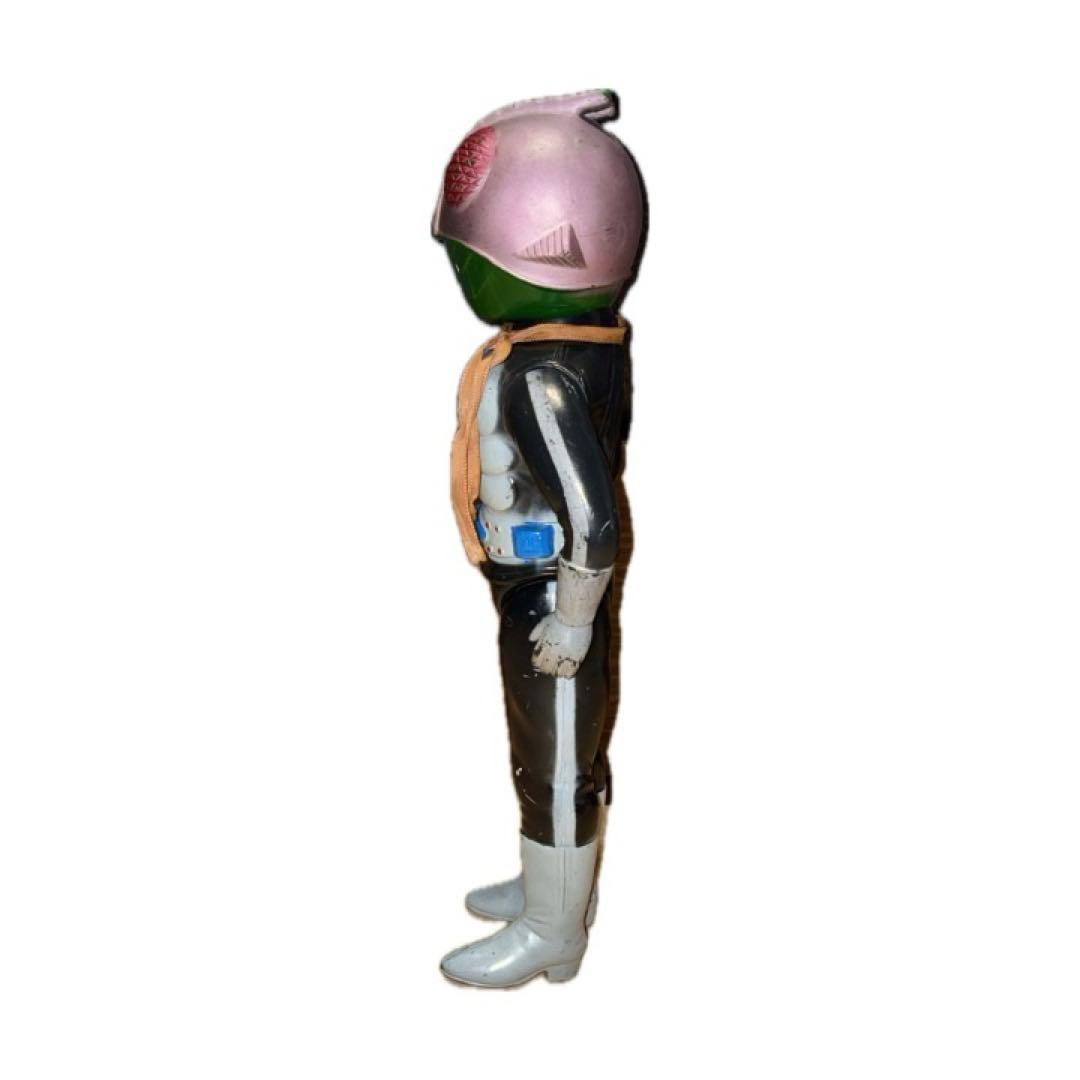 WORLDGreenMan旧バンダイ 仮面ライダー ソフビ キングサイズ