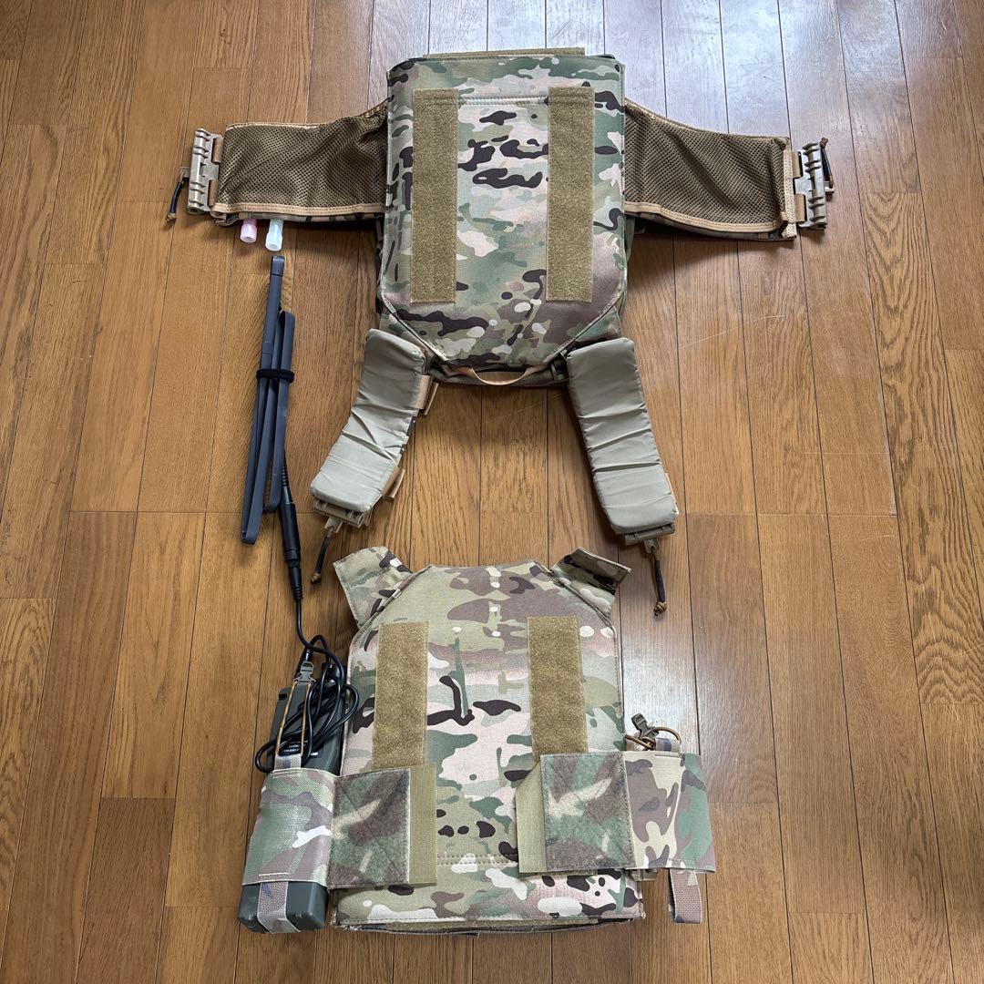 マルチカムプレートキャリア、マルチカムヘルメットセットアップ