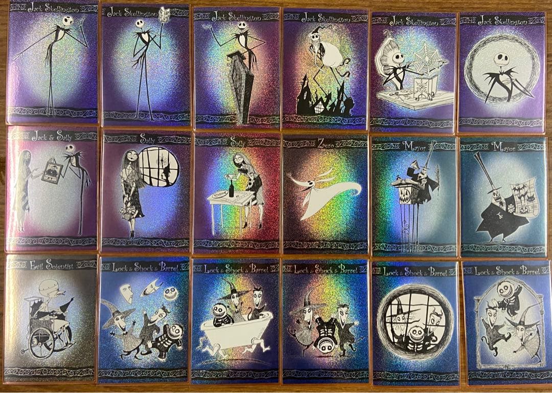 ナイトメア・ビフォア・クリスマス トレーディングカード フルコンプ