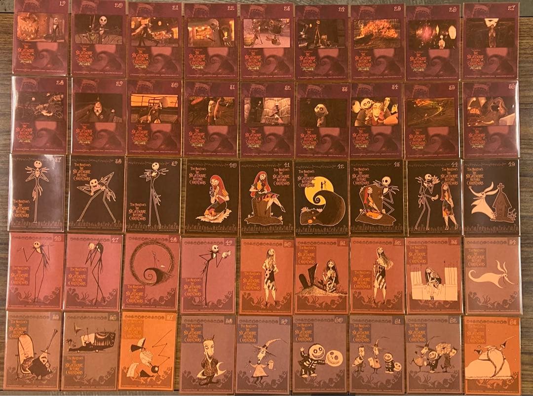 ナイトメア・ビフォア・クリスマス トレーディングカード フルコンプ