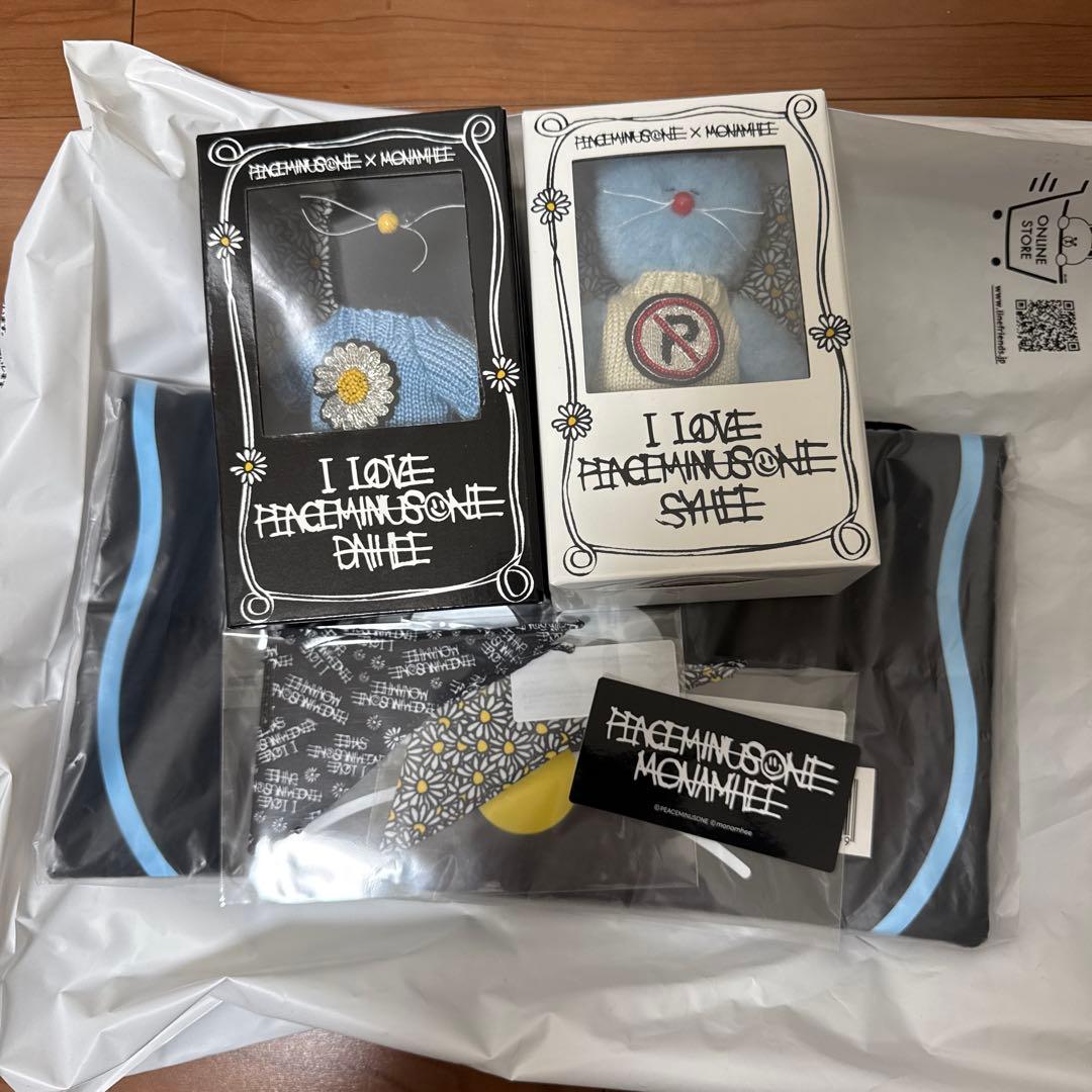 PEACEMINUSONE X MONAMHEE セット pop up特典付け