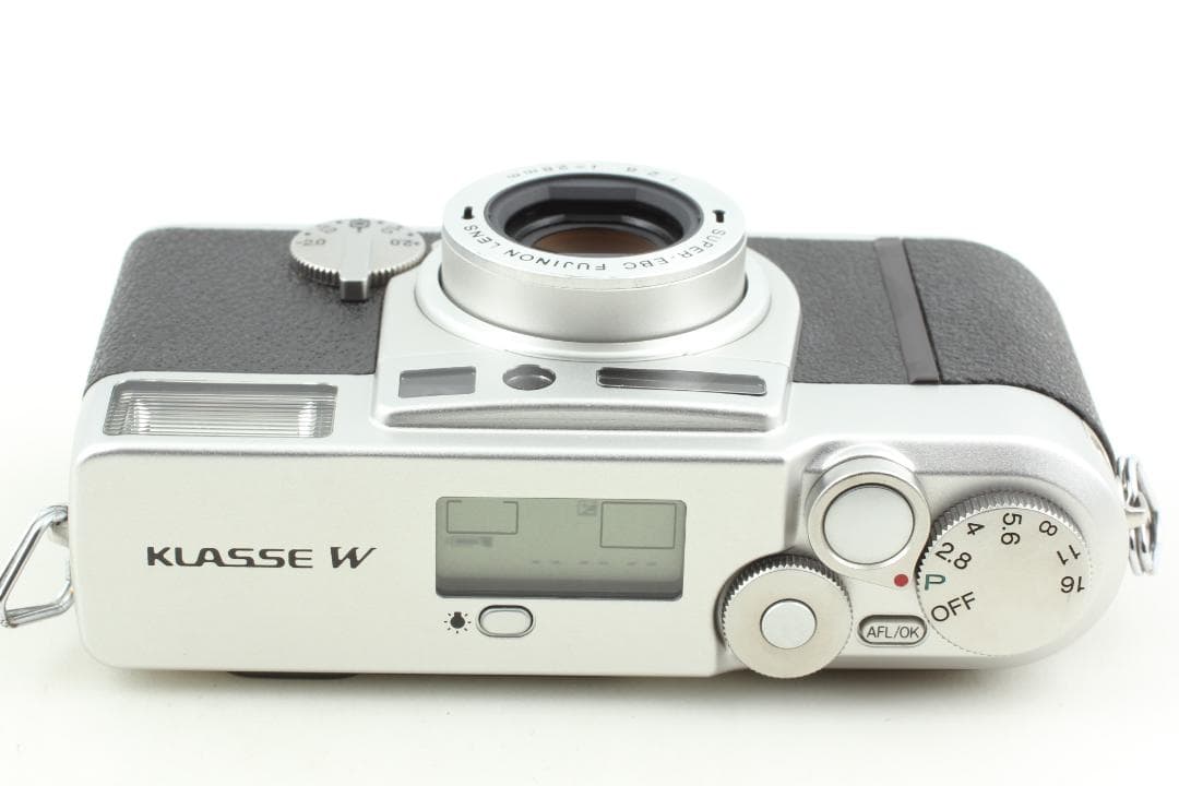 【動作確認済】Fujifilm KLASSE W Silver フィルムカメラ