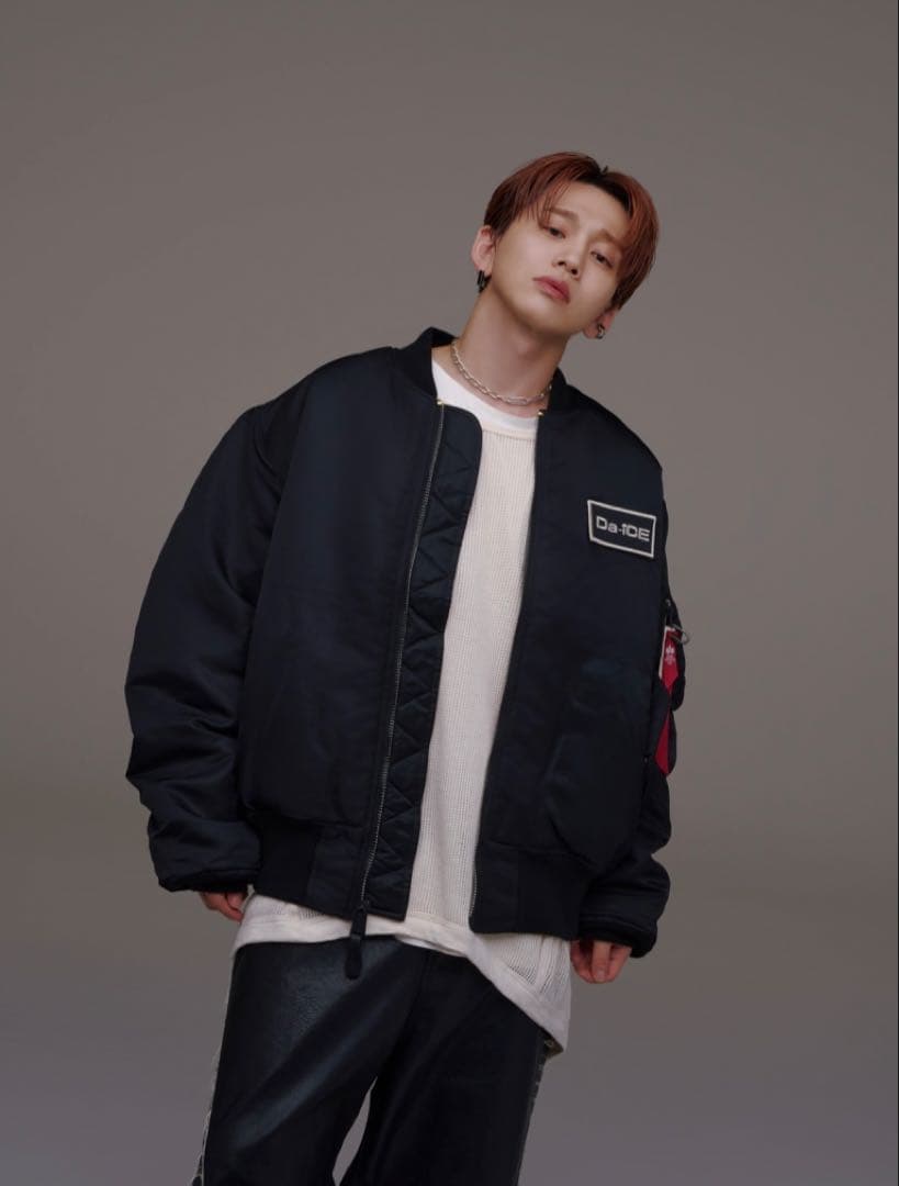 Da-iCE ×ALPHA コラボMA-1ジャケット 黒　Mサイズ